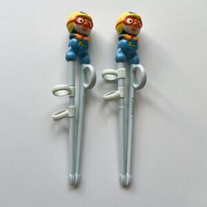 Edison Training Chopsticks Pororo Kids Character Penguin Two Sets